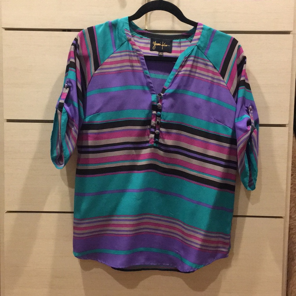 Yumi Kim silk blouse XS